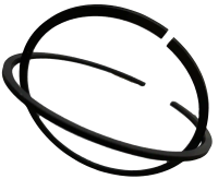 Кольцо поршневое  Copeland D6ST